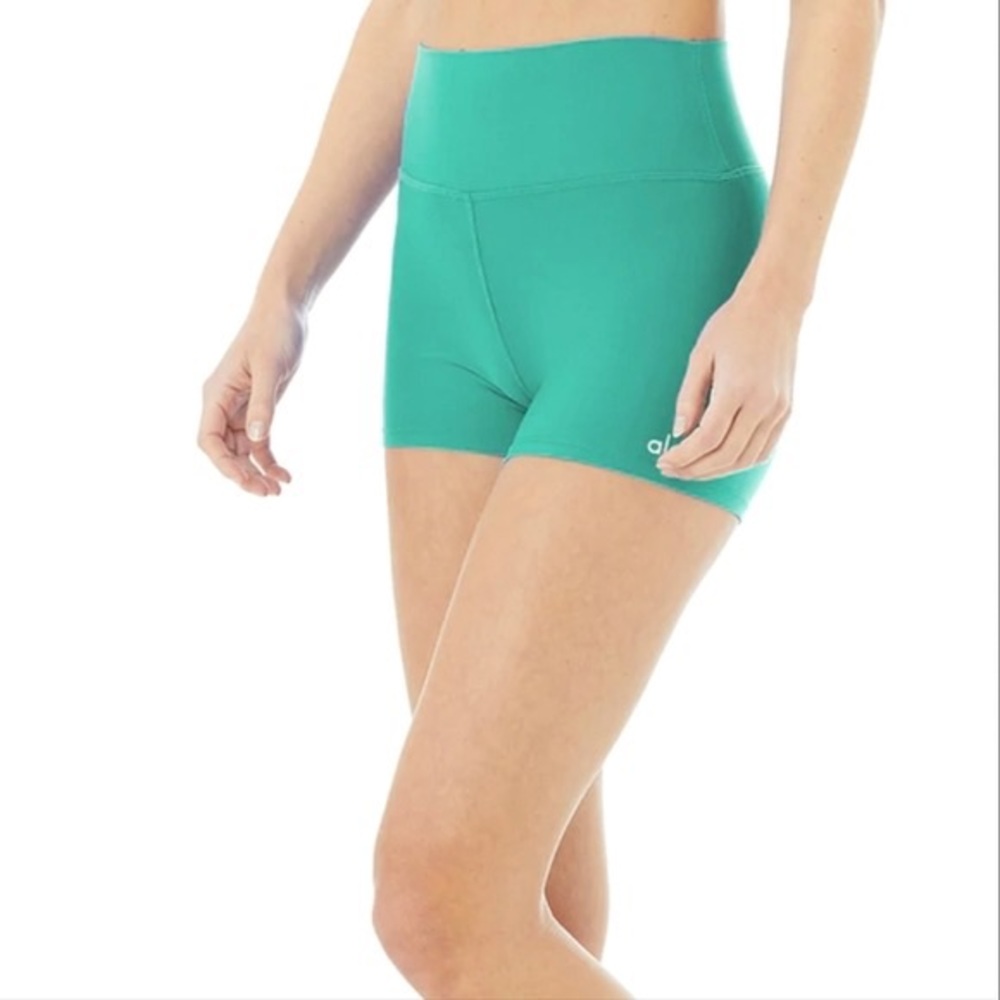 ALO -HIGH-WAIST AIRLIFT SHORT 3in. Ocean Teal